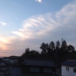 朝の風景です